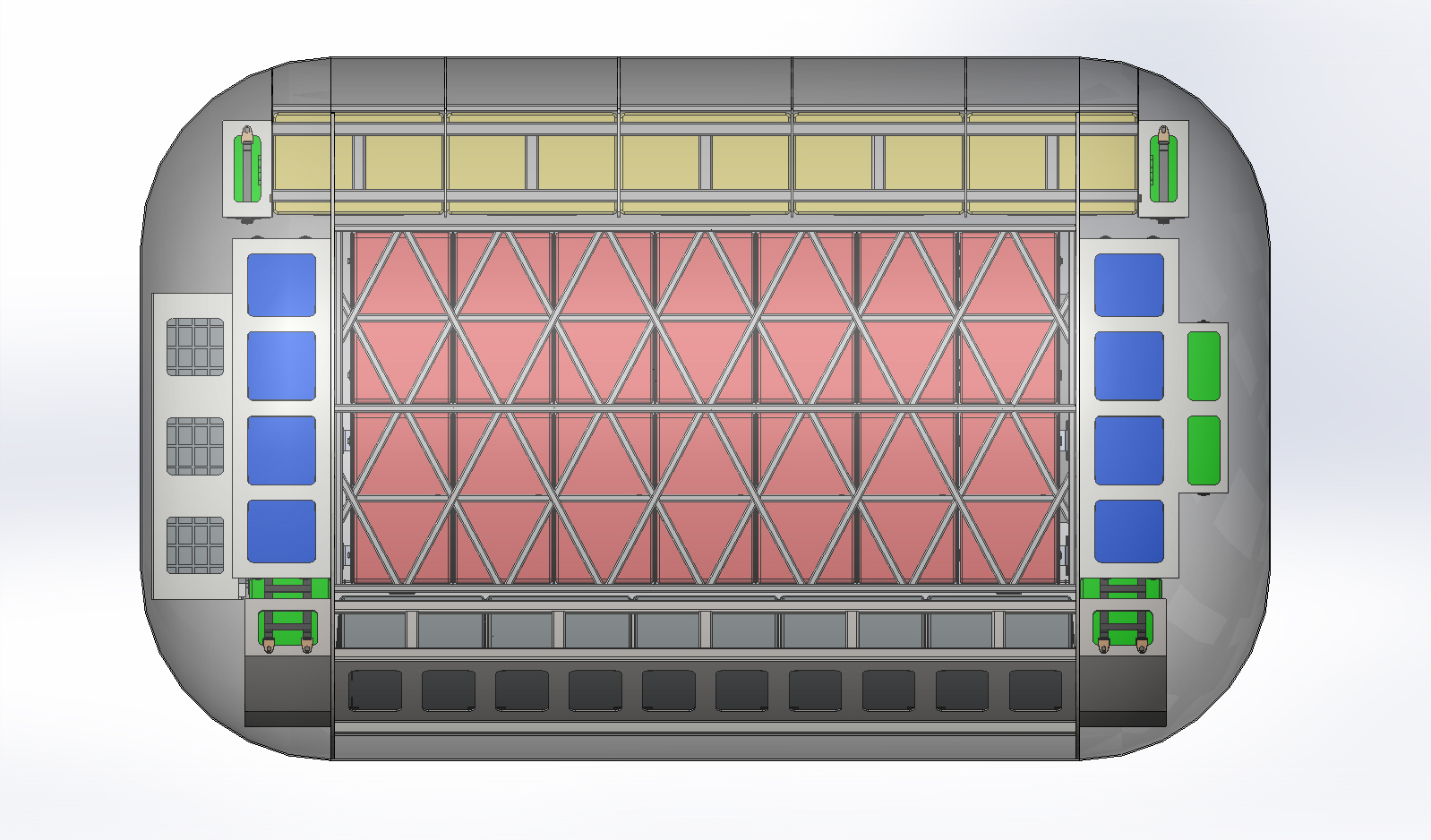 月球通道货物包装和储存